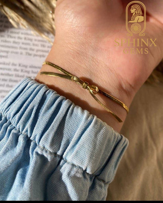 Bow bracelet